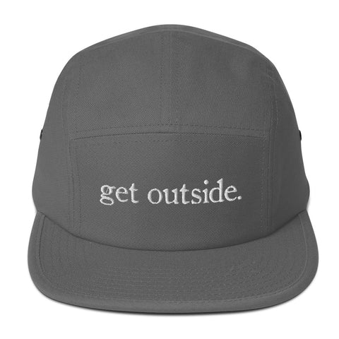 get outside. | 5-Panel Cap